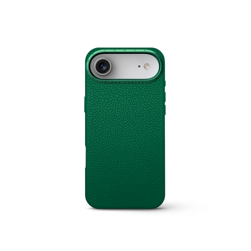 iPhone Case 17 - Full-Grain Leather - Evergreen