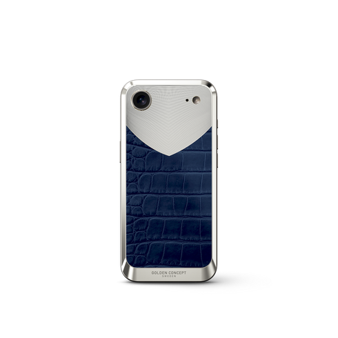 iPhone Case / RST17 - Magnetic Shield Alligator Edition - Matte Blue