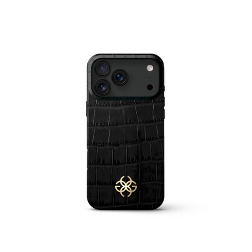 iPhone Case 17 - Embossed Croco Logo