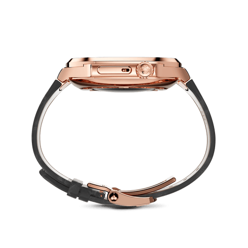 Apple Watch Case / ROYAL45 - Rose Gold Leather