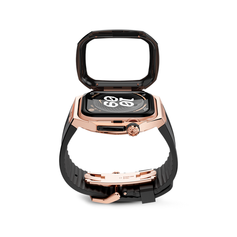 Apple Watch Case / SPIII41 - Rose Gold Jet Black