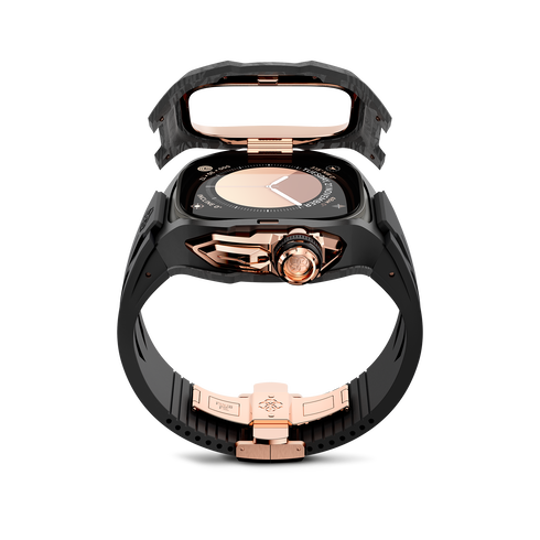 Apple Watch Case / RSCIII49 - Rose Gold Carbon