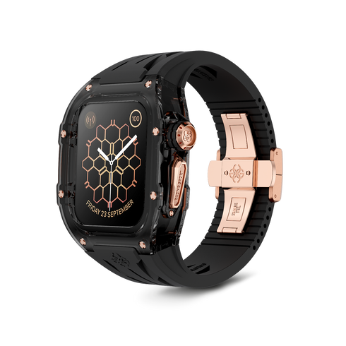 Apple Watch Case / RSTR45 - SMOKEY BLACK ROSE GOLD